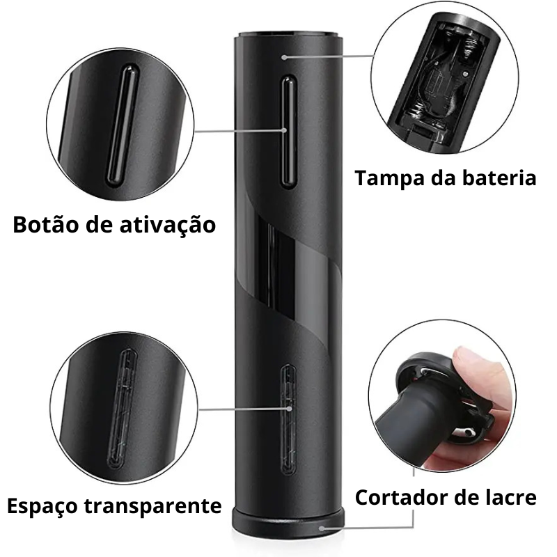 Abridor Automático de Vinho